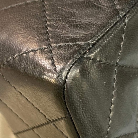 SOLD 🖤 Vintage Chanel Paris Double Flap Small - Picture 5 of 17